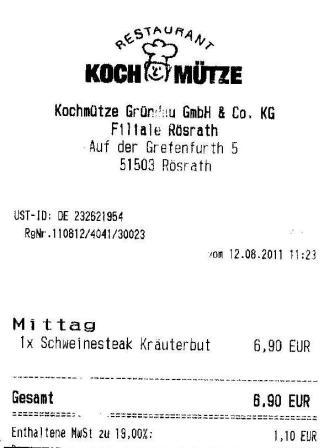 wgmh Hffner Kochmtze Restaurant